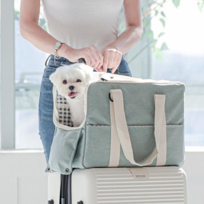 犬キャリーバッグ 旅行用多機能トート型犬キャリーバッグ