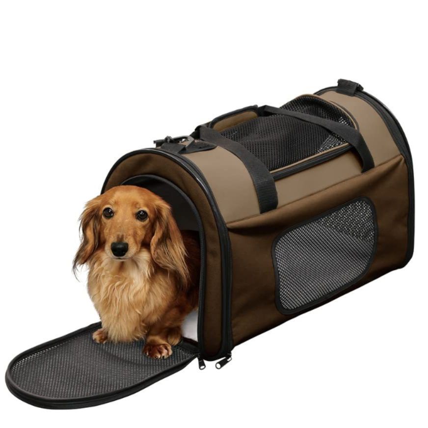 犬キャリーバッグ 拡張式通気性抜群二通り小型犬用キャリーバッグ