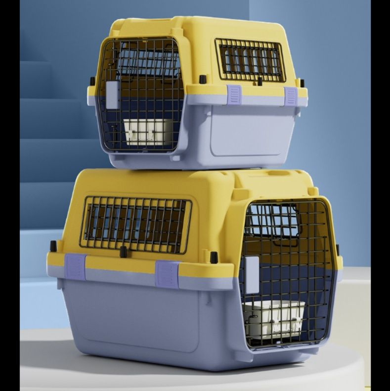 犬キャリーバッグ 航空基準対応ハードキャリーバッグ通気窓付き