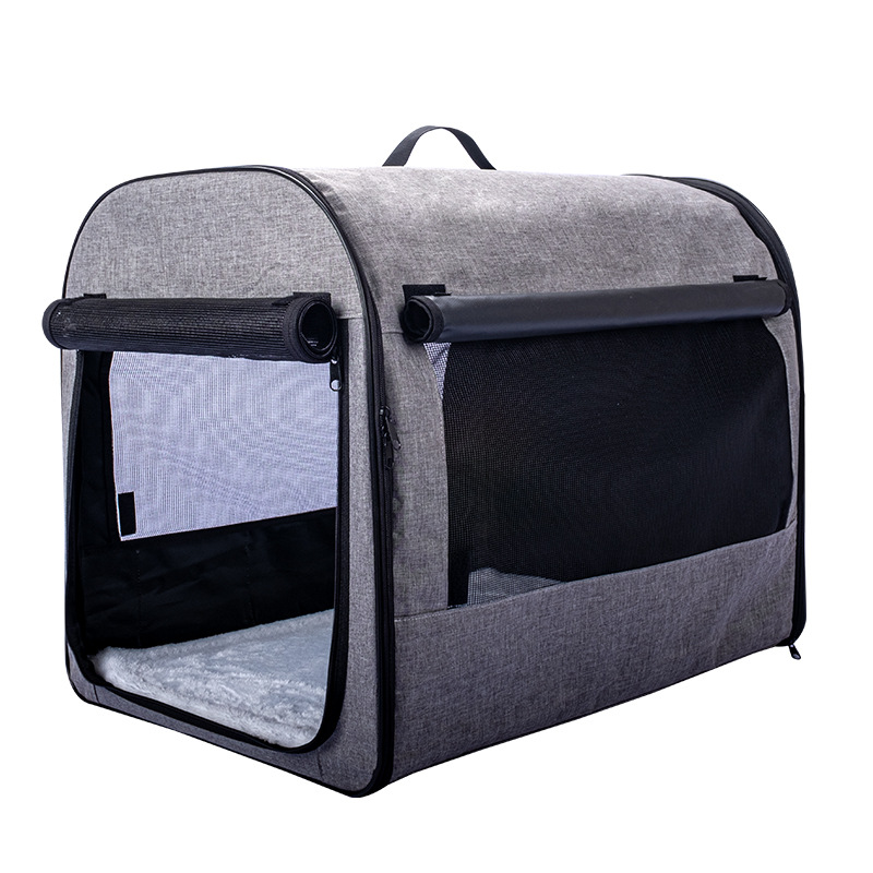 犬キャリーバッグ 折りたたみ式通気性抜群ソフトキャリーバッグ