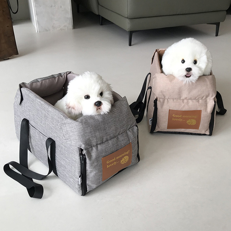 犬キャリーバッグ 小型犬用手提り斜め掛け両用キャリーバッグ　持ち運び
