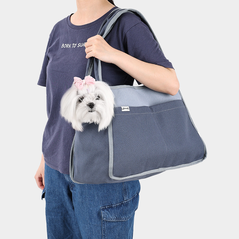 犬キャリーバッグ 小型犬用ソフトトートキャリーバッグ肩掛け対応