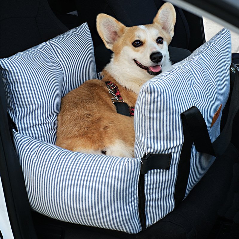 犬キャリーバッグ 車載用安心座席固定ソフト犬用キャリーバッグ