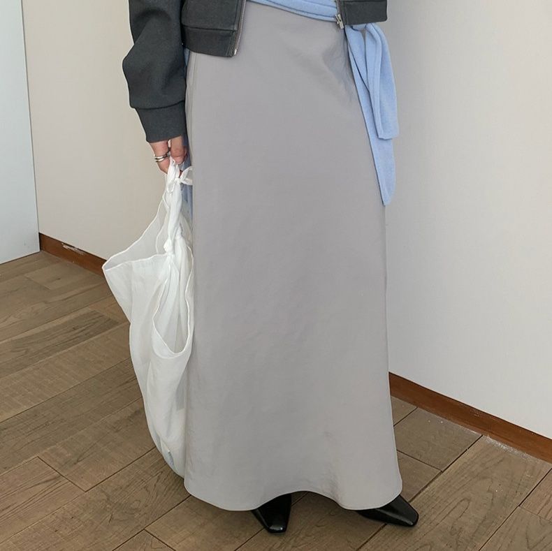 マーメイドスカート  上品なフレアシルエットレーススカート