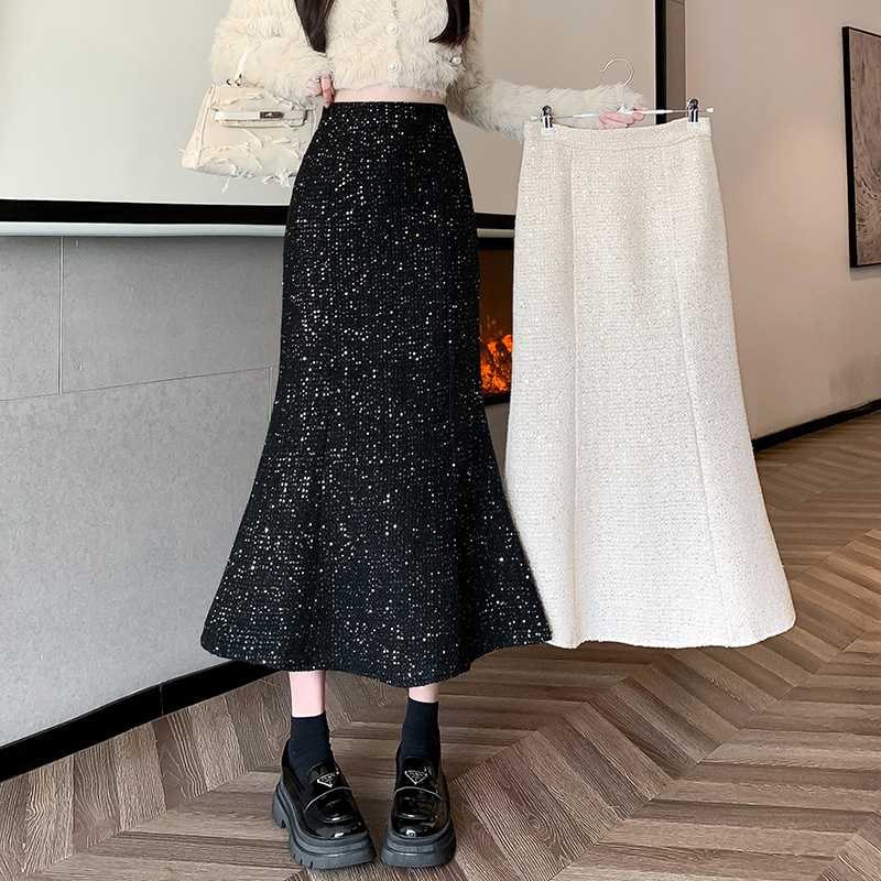 マーメイドスカート きらめき優美マーメイドスカート