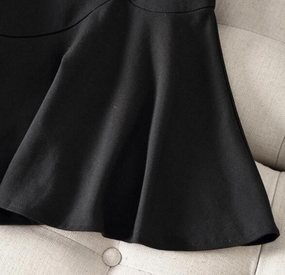 千鳥格子ハイウエストマーメイドスカート