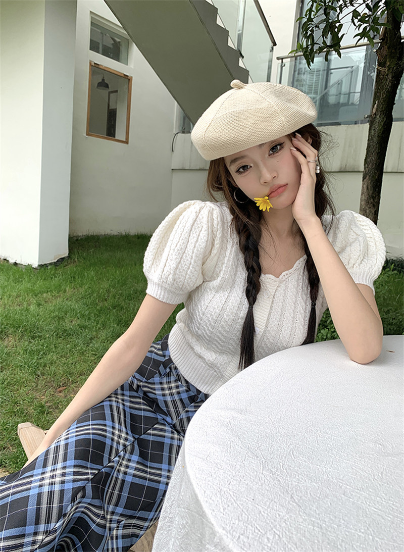 チェック柄マーメイドスカート上品カジュアルロング丈