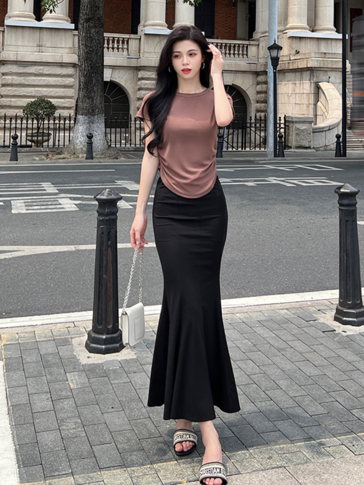 マーメイドスカート 優美なシルエットマーメイドスーツ