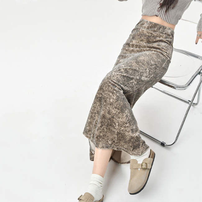 初回送料無料 大人可愛いタイダイ風マーメイドスカート