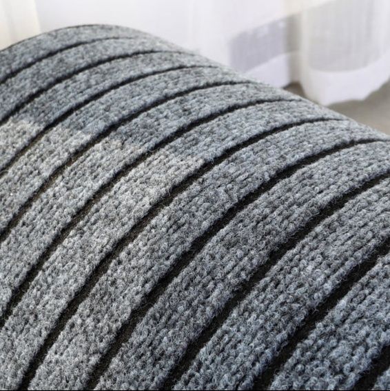 玄関マット 縦縞模様の泥落とし 屋外用