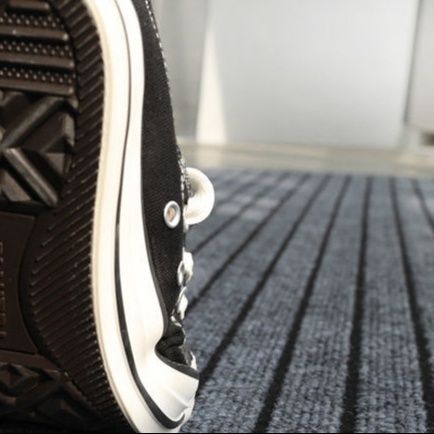 玄関マット 縦縞模様の泥落とし 屋外用