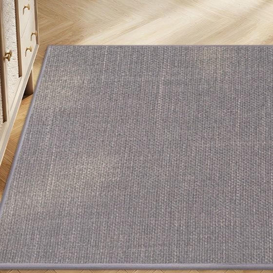 玄関マット 精織綿麻風ワッフル織り 屋内用