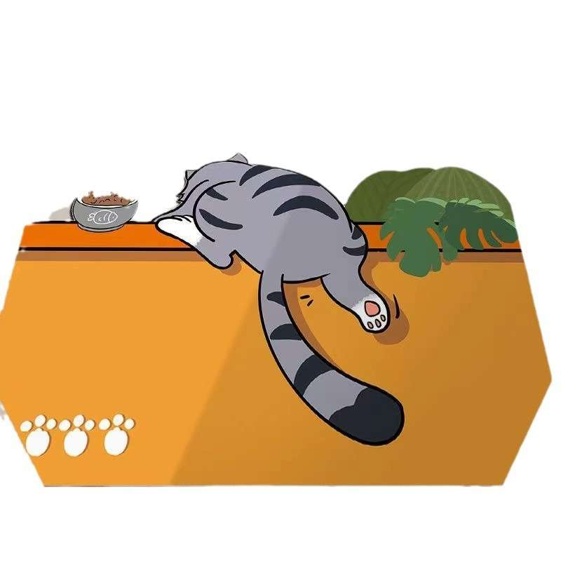 玄関マット もふもふ動物のお出迎えマット