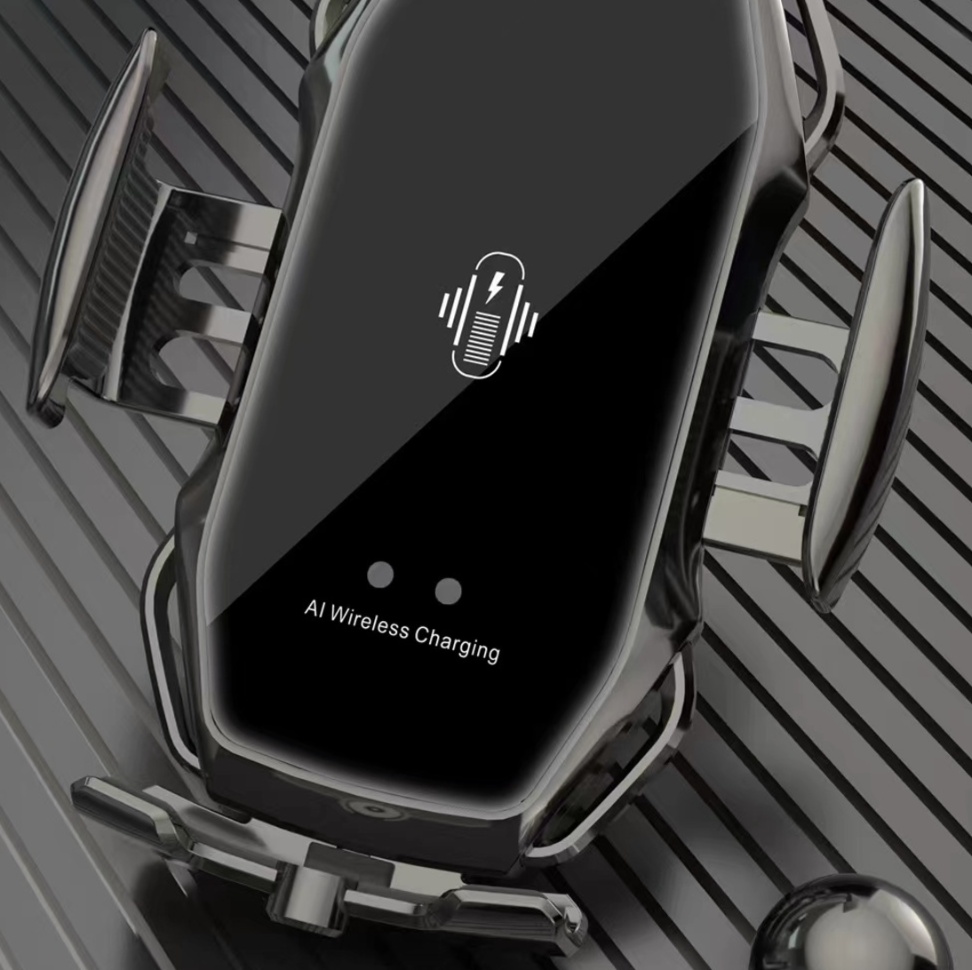 スマホホルダー　車 次世代型自動開閉式車載急速充電ホルダー