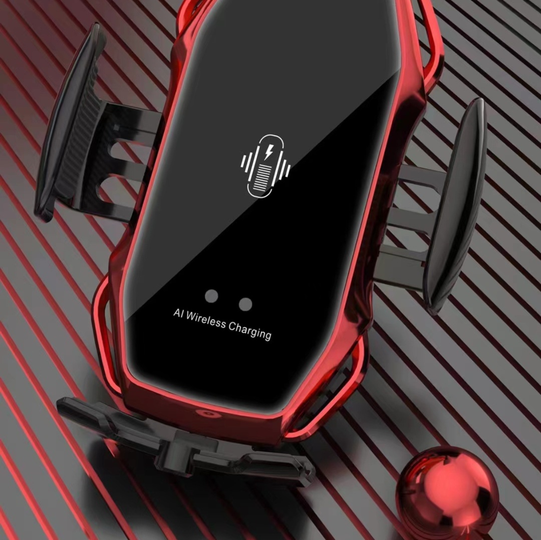 スマホホルダー　車 次世代型自動開閉式車載急速充電ホルダー