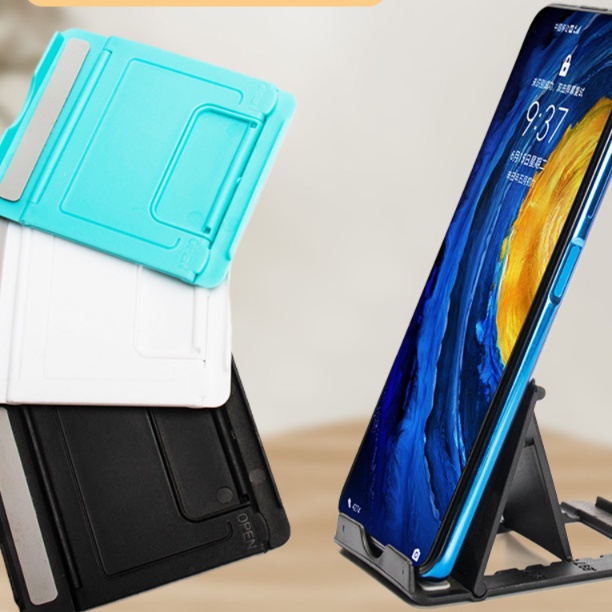 スマホホルダー　車 折りたたみ式 スマートフォンスタンド 机上タイプ