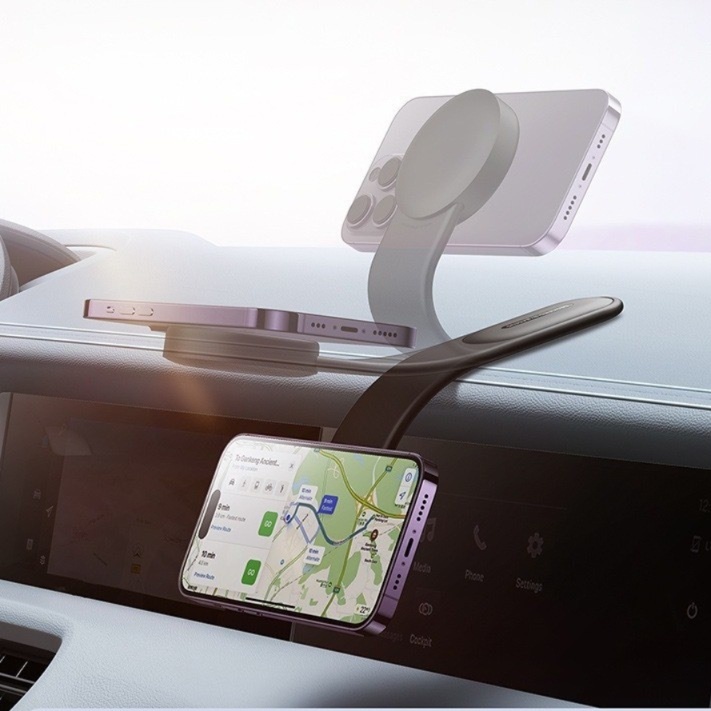 スマホホルダー　車 強力磁石でしっかり固定するスマホホルダー