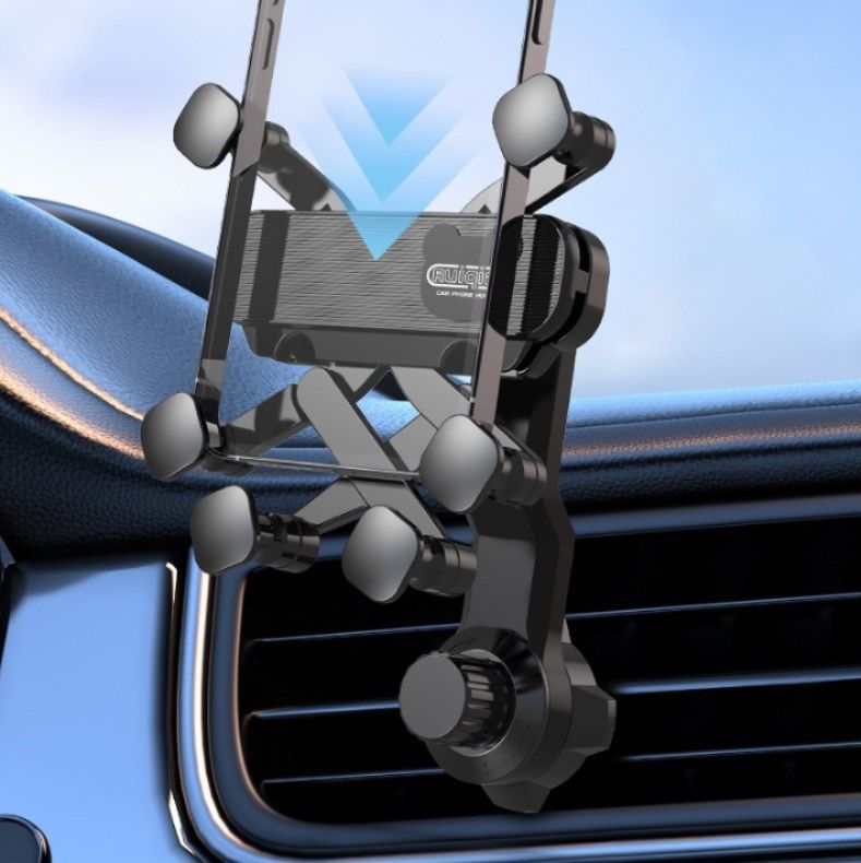車 スマホホルダー 六点承托自動調整式車載携帯電話固定具