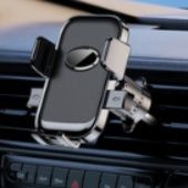 車 スマホホルダー 磁石式自動開閉車載端末固定器具エアコン装着型