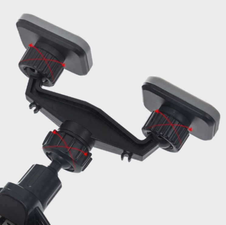 車 スマホホルダー 三角固定式二台同時使用対応車載台座