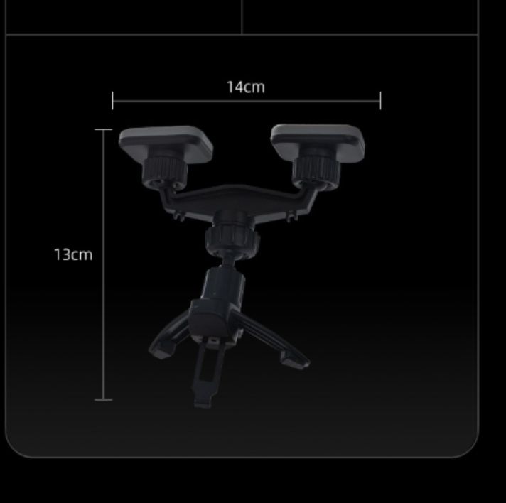車 スマホホルダー 三角固定式二台同時使用対応車載台座