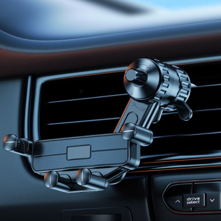 車 スマホホルダー 重力感応式エアコン通気口固定携帯端末台