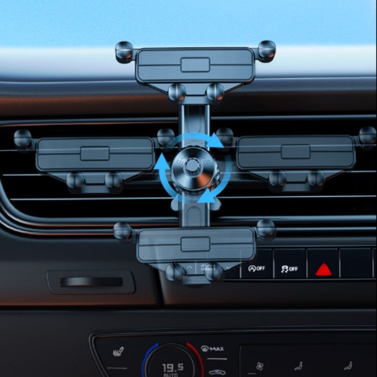車 スマホホルダー 重力感応式エアコン通気口固定携帯端末台