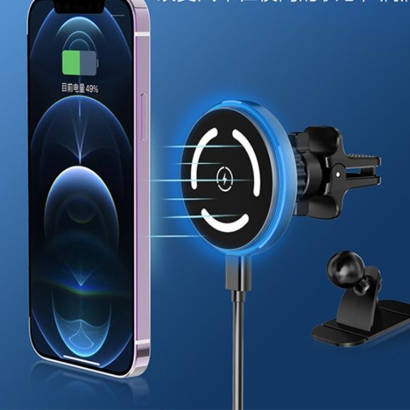 車 スマホホルダー 無線充電対応車載用携帯電話固定台