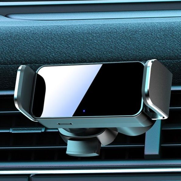 車 スマホホルダー 360度回転式エアコン取り付け車載端末固定台
