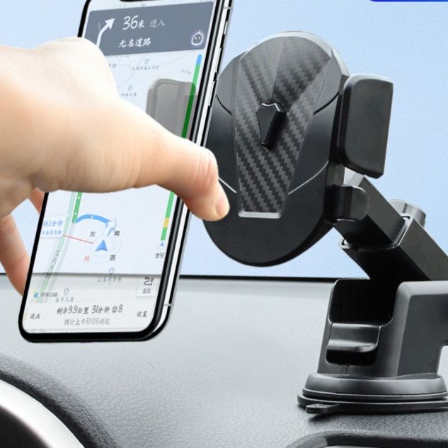 車 スマホホルダー 三百六十度回転式自動開閉車載吸盤固定台