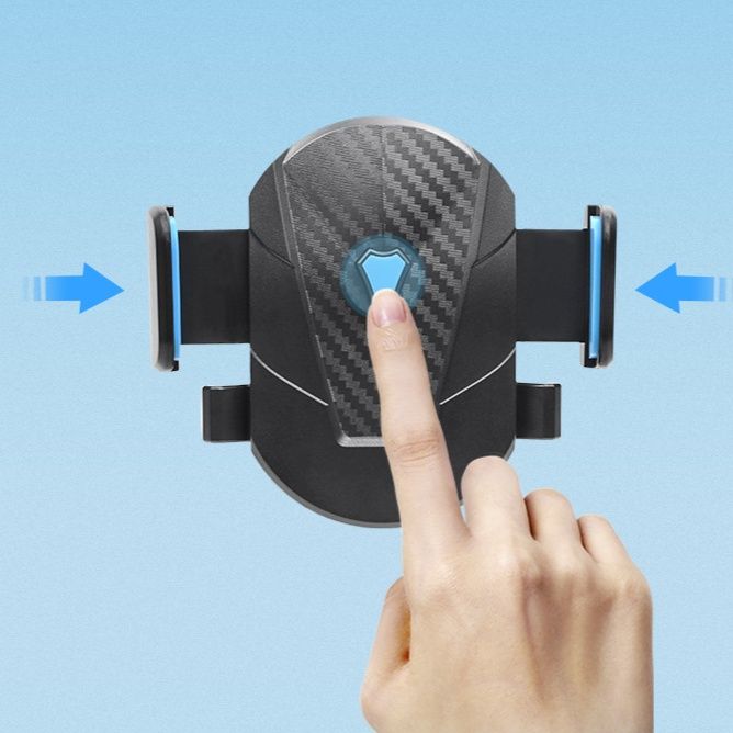 車 スマホホルダー 三百六十度回転式自動開閉車載吸盤固定台