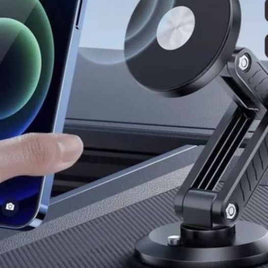 車 スマホホルダー 三百六十度回転式強力磁気吸着式車載固定台