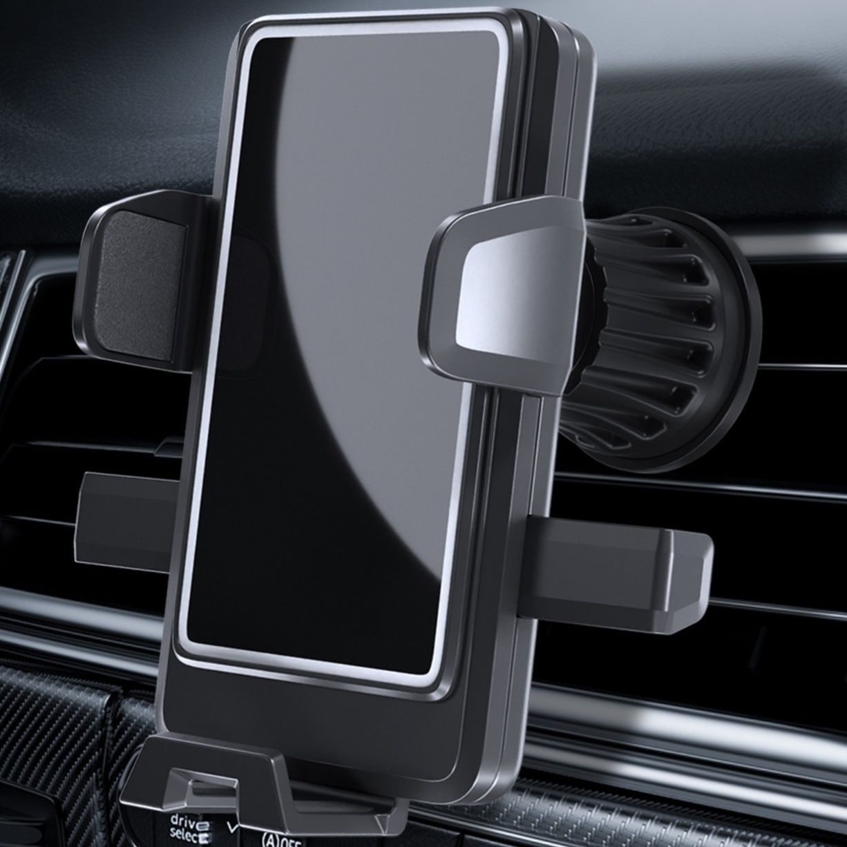 車 スマホホルダー 車載用エアコン吹き出し口固定式スマートフォンホルダー