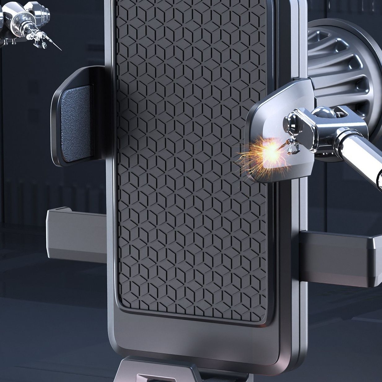 車 スマホホルダー 車載用エアコン吹き出し口固定式スマートフォンホルダー