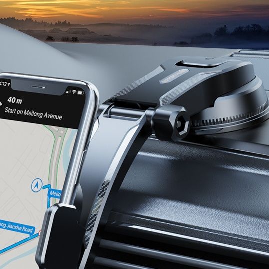 車 スマホホルダー 強力吸盤式伸縮アームスマホホルダー
