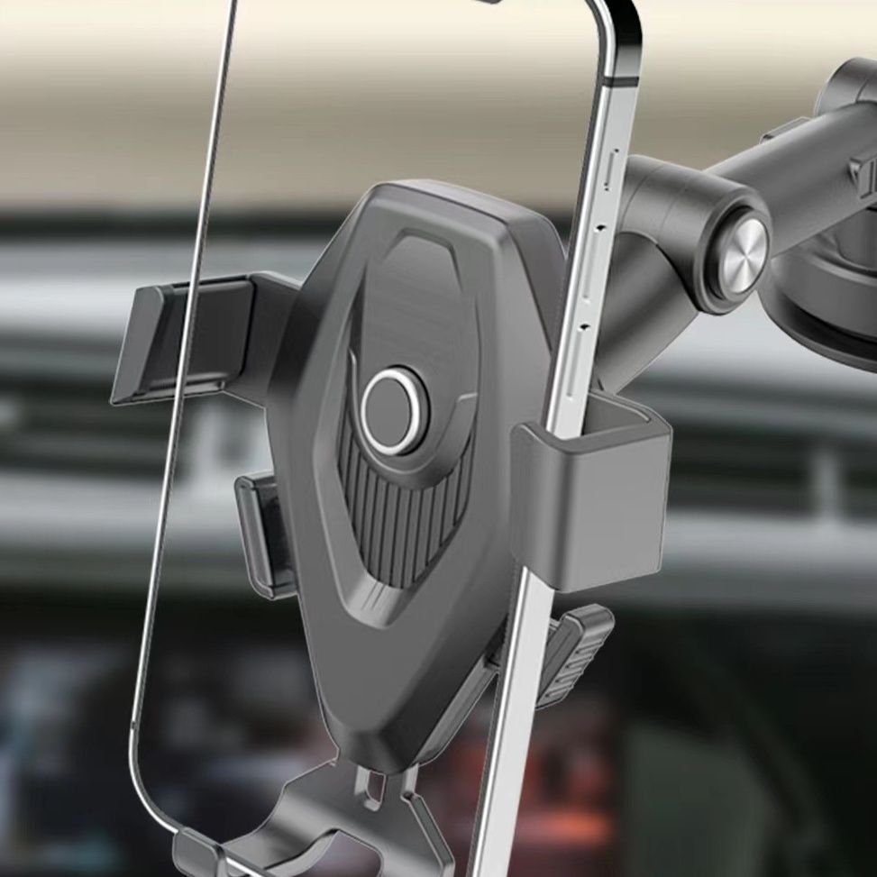 車 スマホホルダー  重力式吸盤スマホホルダー