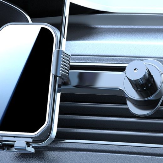 車 スマホホルダー 伸縮式重力感応エアコン取り付け型車載ホルダー