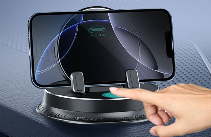 車 スマホホルダー 自動開閉式タッチ開関車載吸盤式スマホホルダー