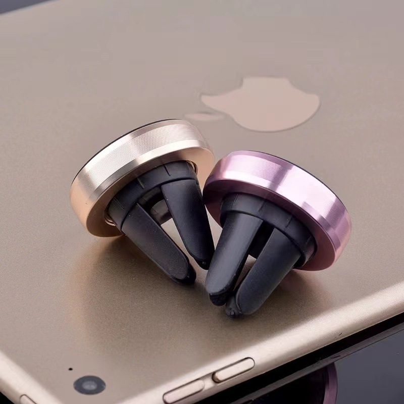 車 スマホホルダー 磁石式自動開閉車載端末固定器具エアコン装着型