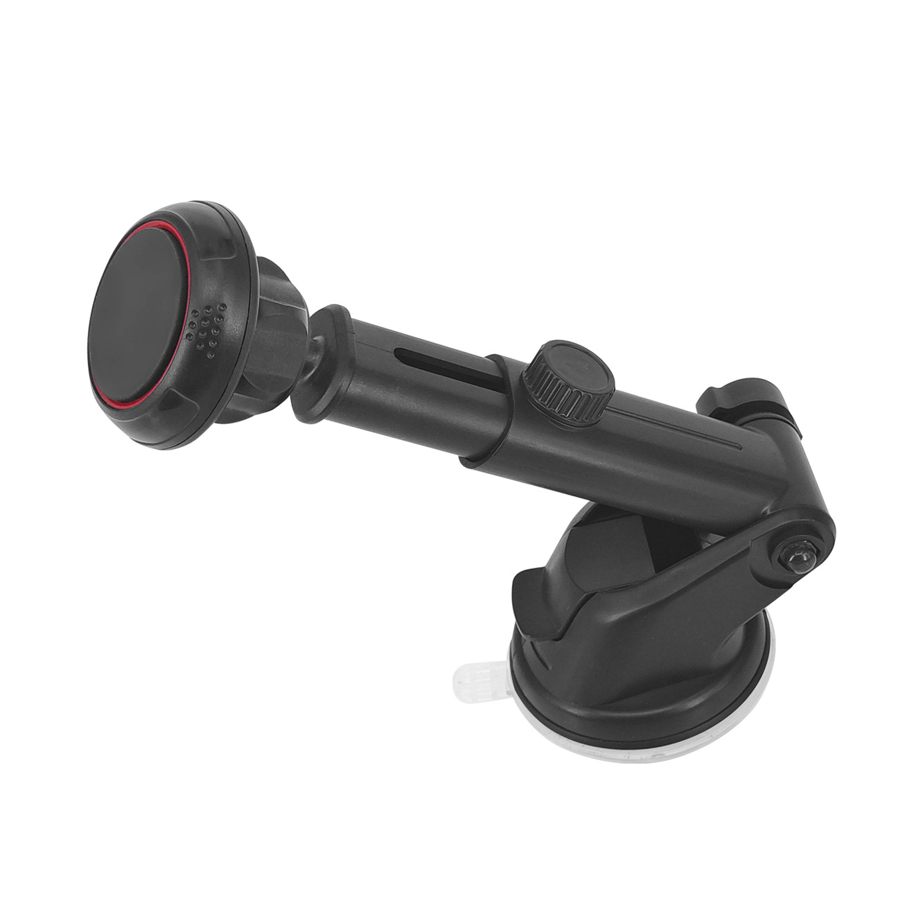 車 スマホホルダー 伸縮アーム式磁石固定車載携帯電話固定具