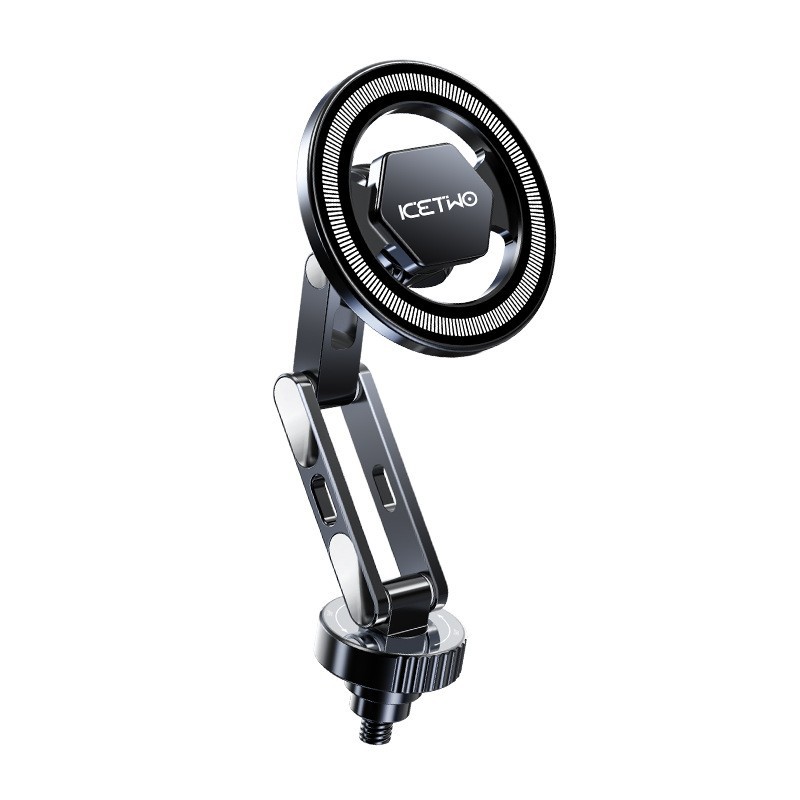 車 スマホホルダー 三百六十度回転式磁気吸着車載スマホホルダー