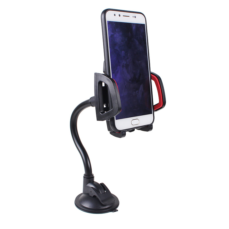 スマホホルダー　車 伸縮自在 吸盤式スマートフォン用車載ホルダー