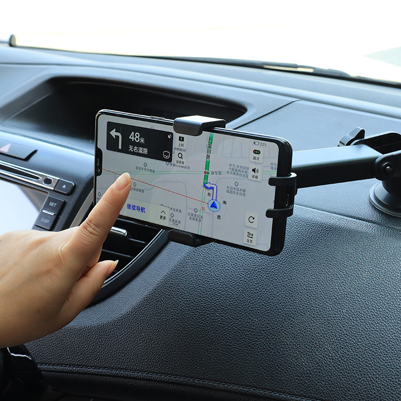 スマホホルダー　車 高機能伸縮式ダッシュボード取付けスマホ固定器具