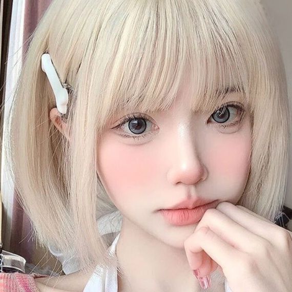 女装 姫系空気感ショートウィッグ