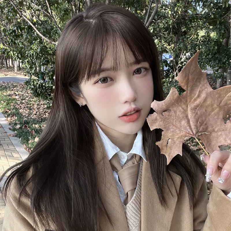 清楚系ナチュラルセミロングウィッグ