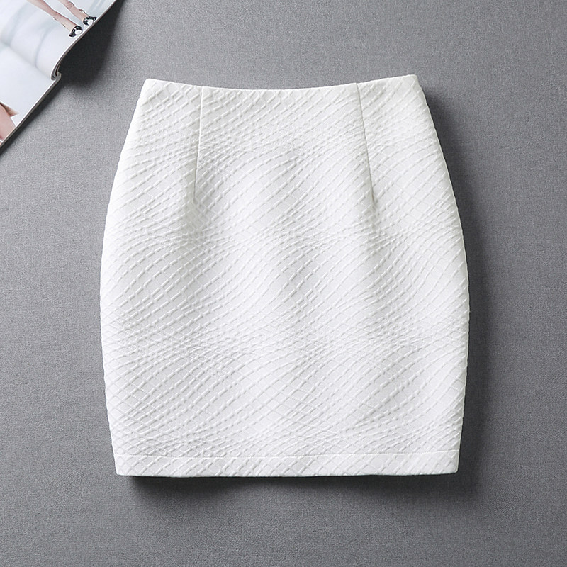 キルティング生地タイトミニスカート