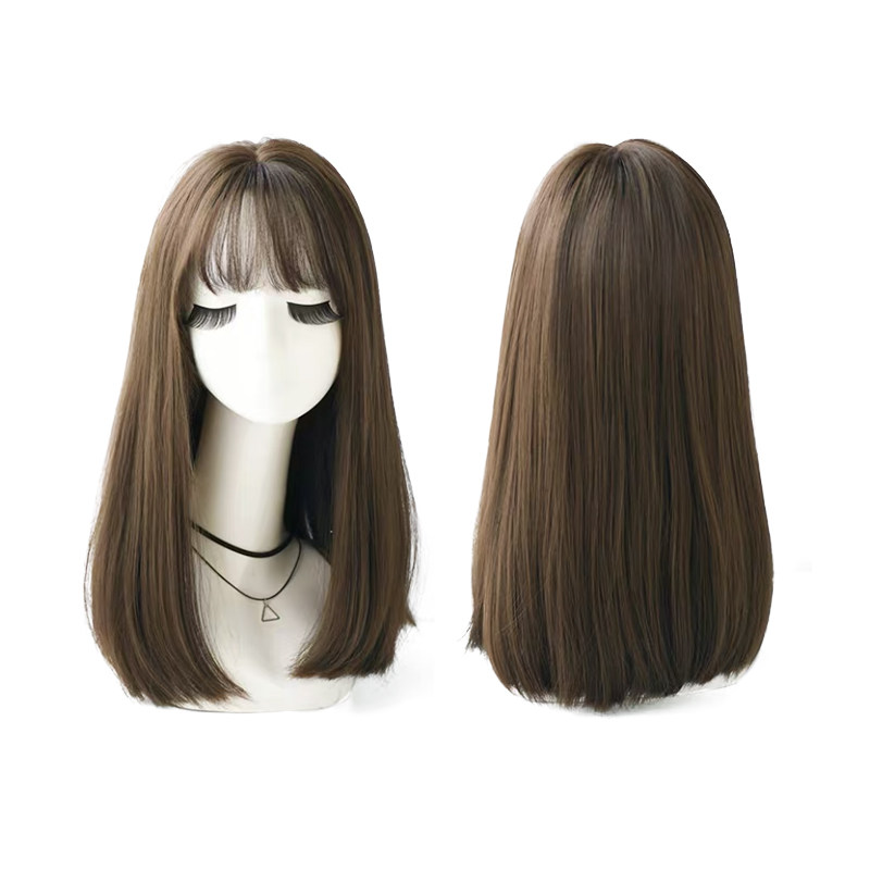 清楚系ナチュラルセミロングウィッグ