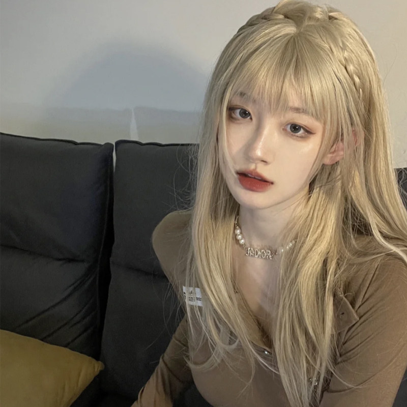 ハイトーンロングストレートウィッグ