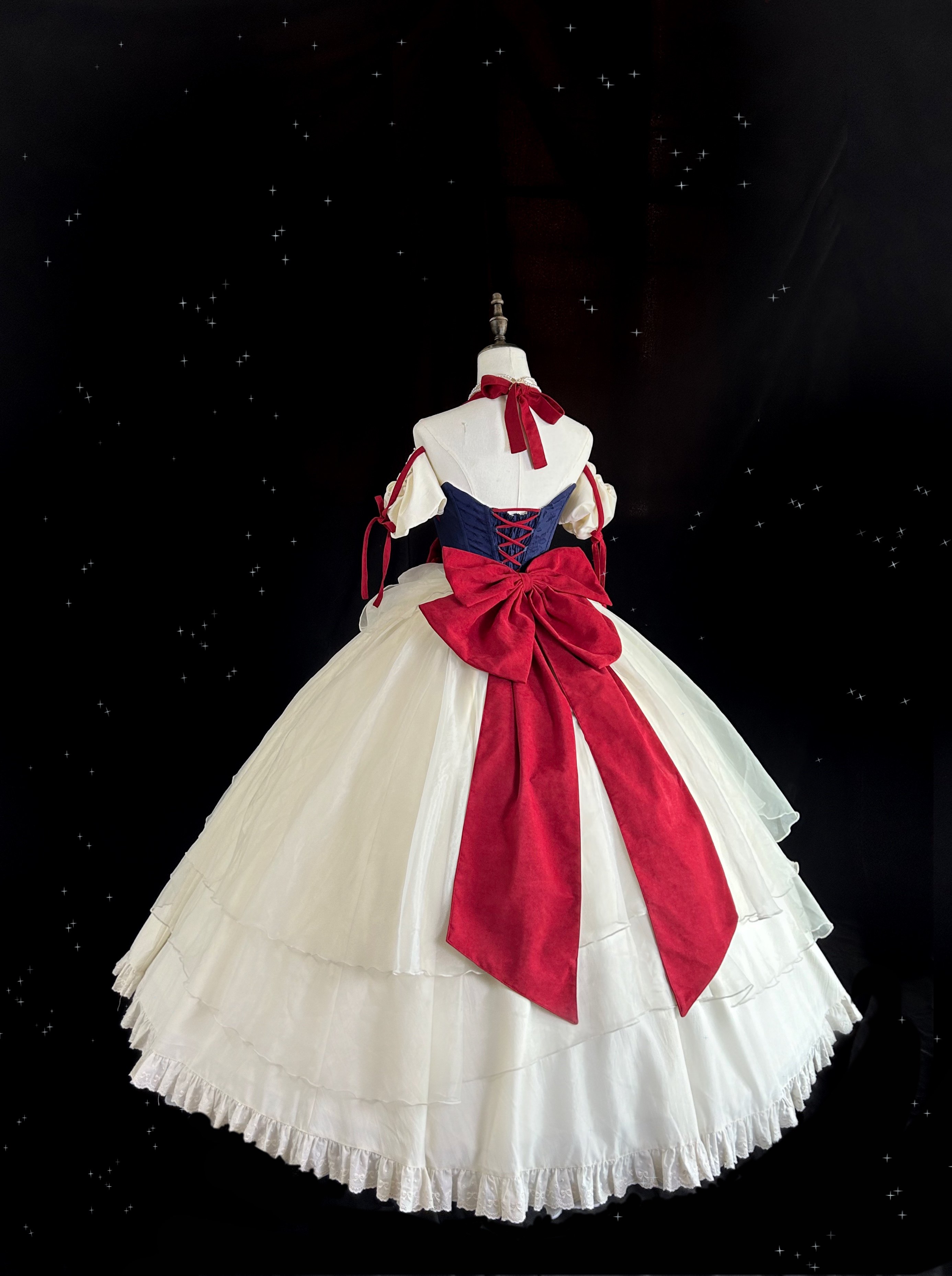 女装 童話姫風ボールガウンロマンティックドレス