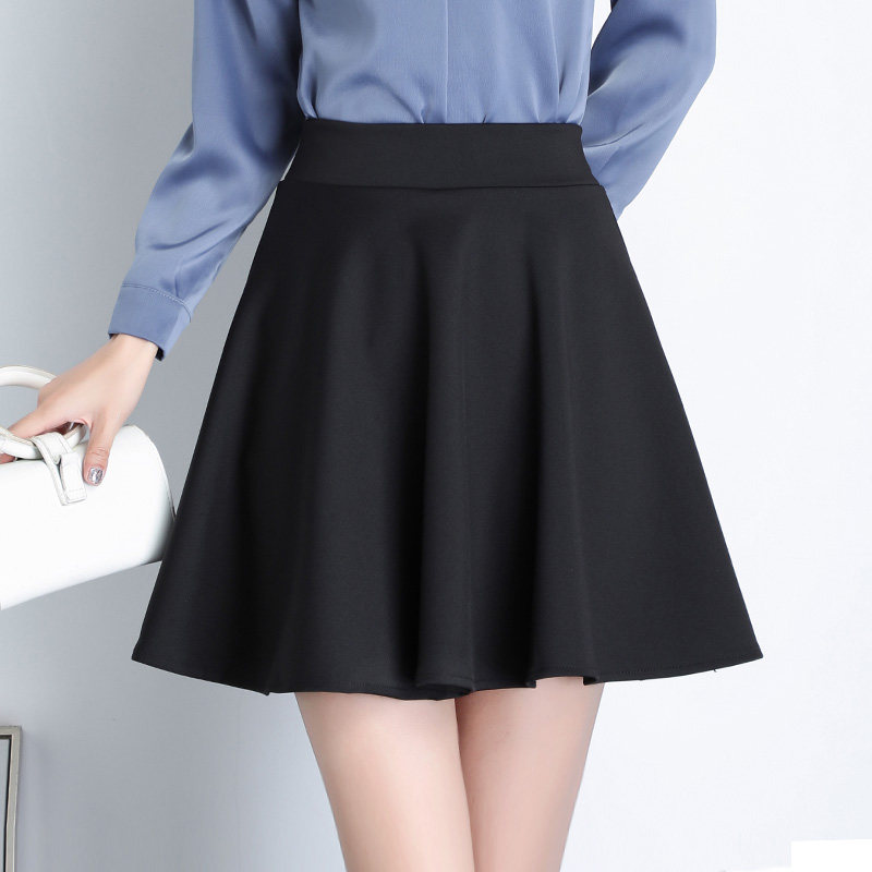 ハイウエストフレアミニスカート